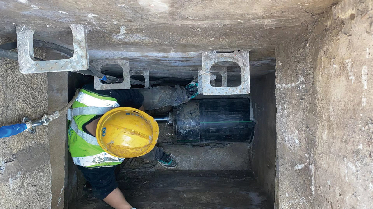 宿城HDPE短管内衬法